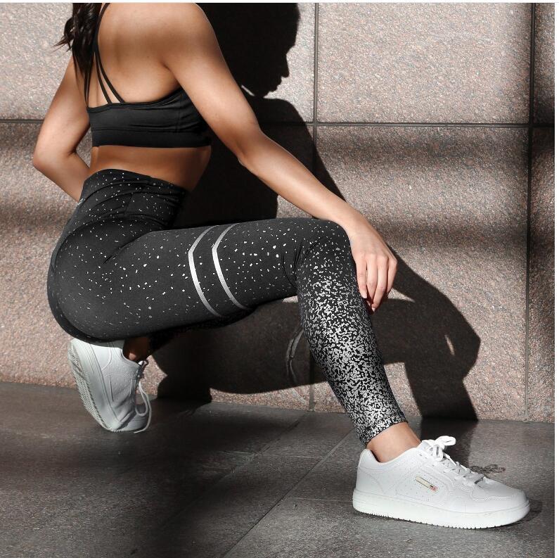 High-Waist Sparkle Leggings