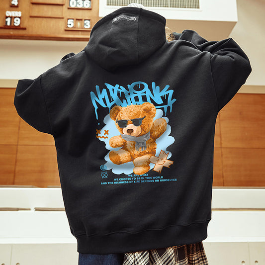 Urban Teddy Graffiti Hoodie