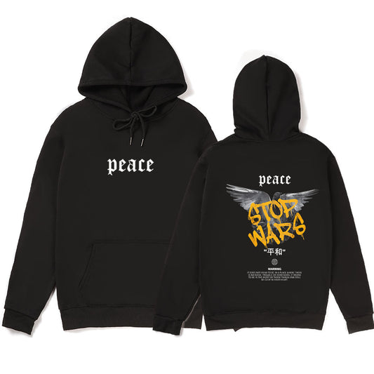 Streetwear Peace Hoodie