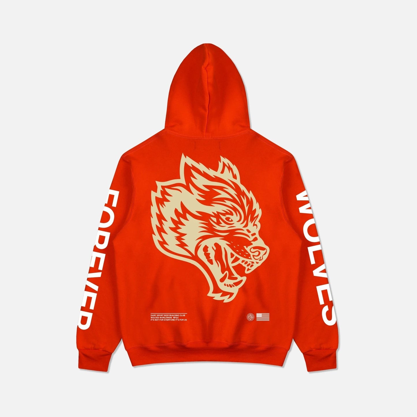 Run With The Pack Wolf Hoodie